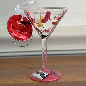 Lolita Handpainted Glass Ornamentent